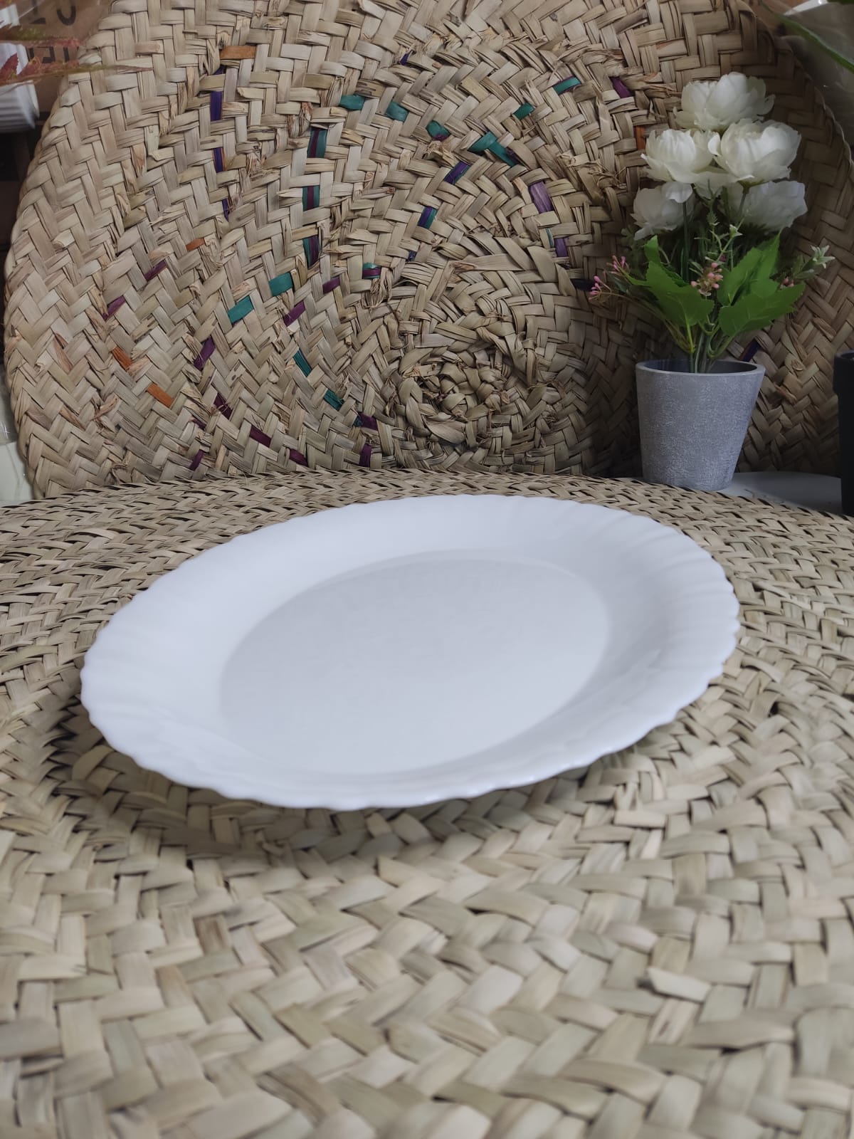 26 pcs Opal Dinner set styl4 - Diqqawi Plates