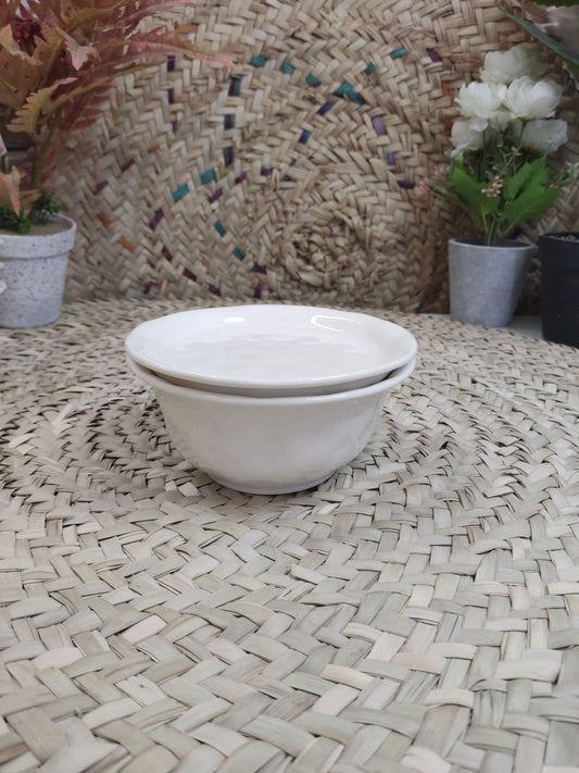 Eterna Luxe Porcelain Bowl with Plate - Diqqawi Plates