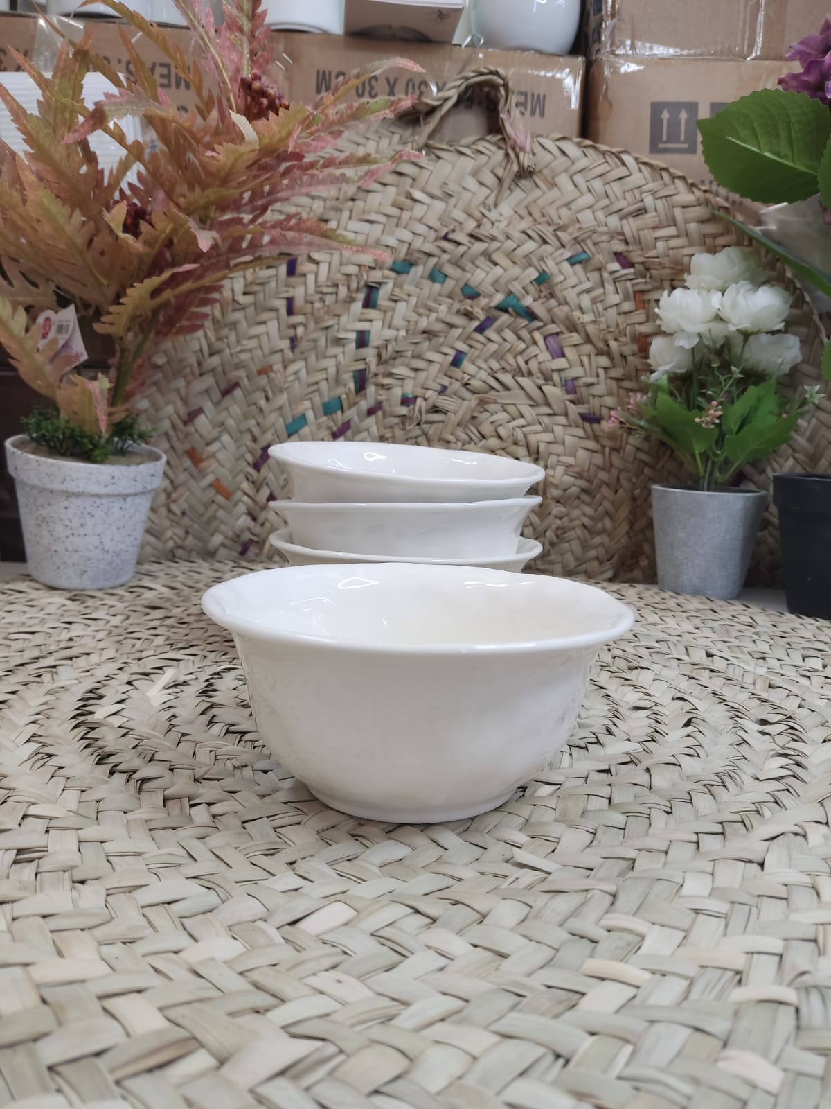 Eterna Luxe Porcelain Bowl with Plate - Diqqawi Plates