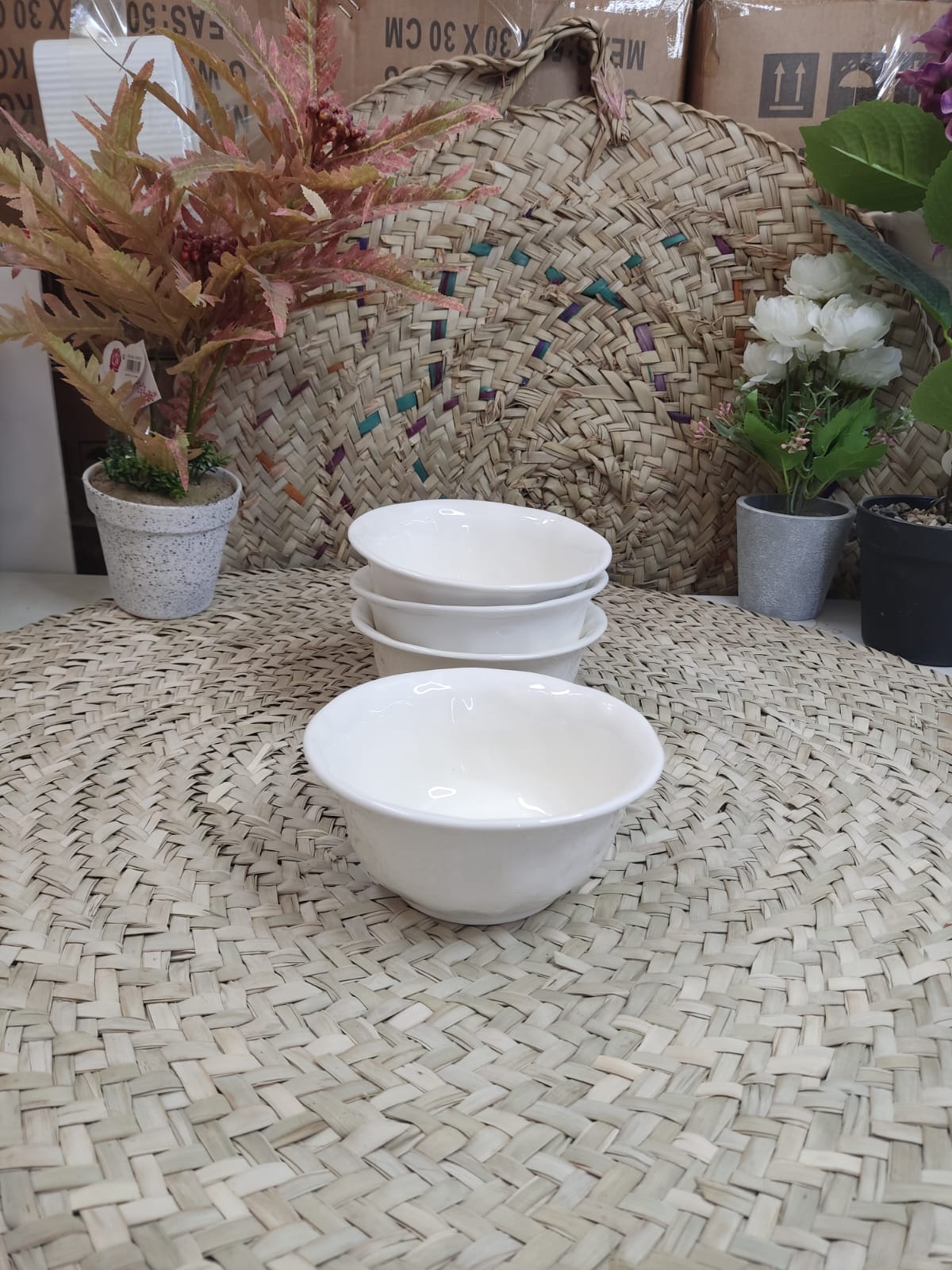 Eterna Luxe Porcelain Bowl with Plate - Diqqawi Plates