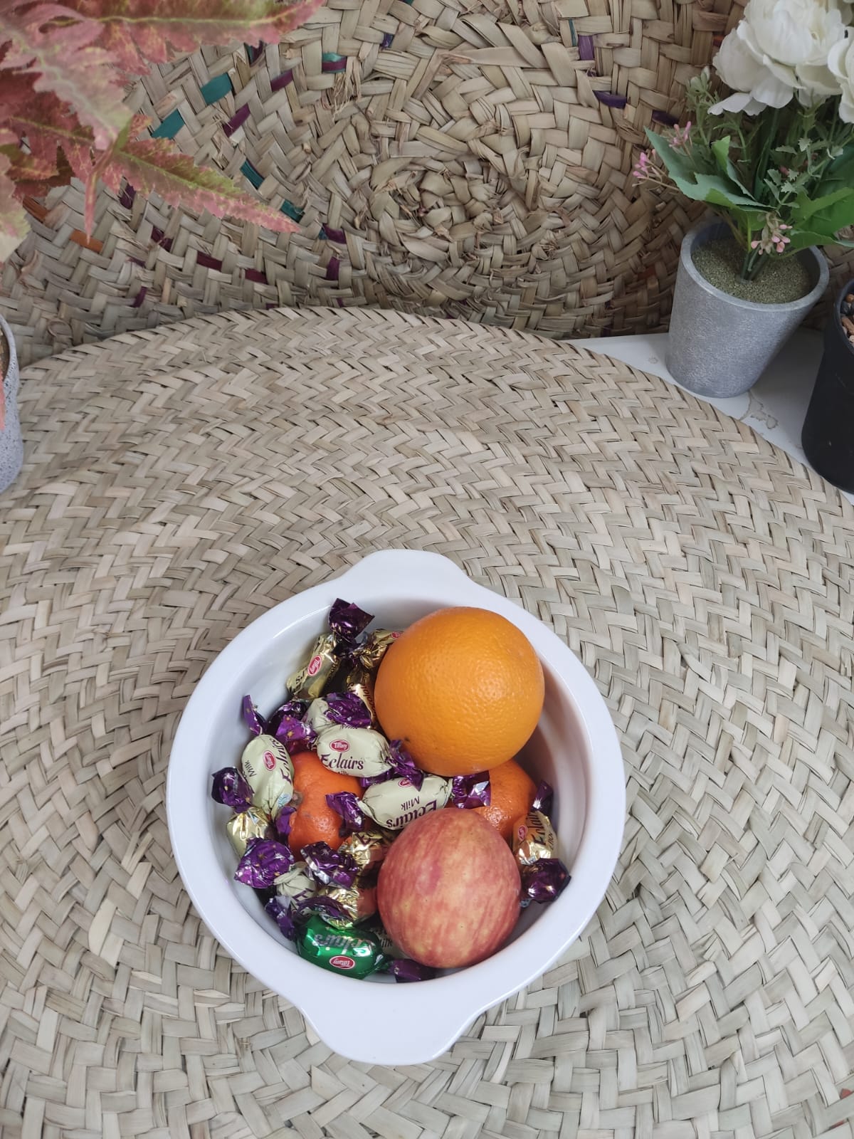 Medium Luxury Porcelain Bowl – Bright Gray - Diqqawi Plates