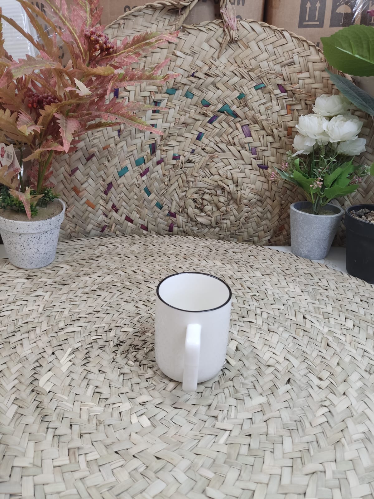 Medium Porcelain Mug – 450ml - Diqqawi Plates