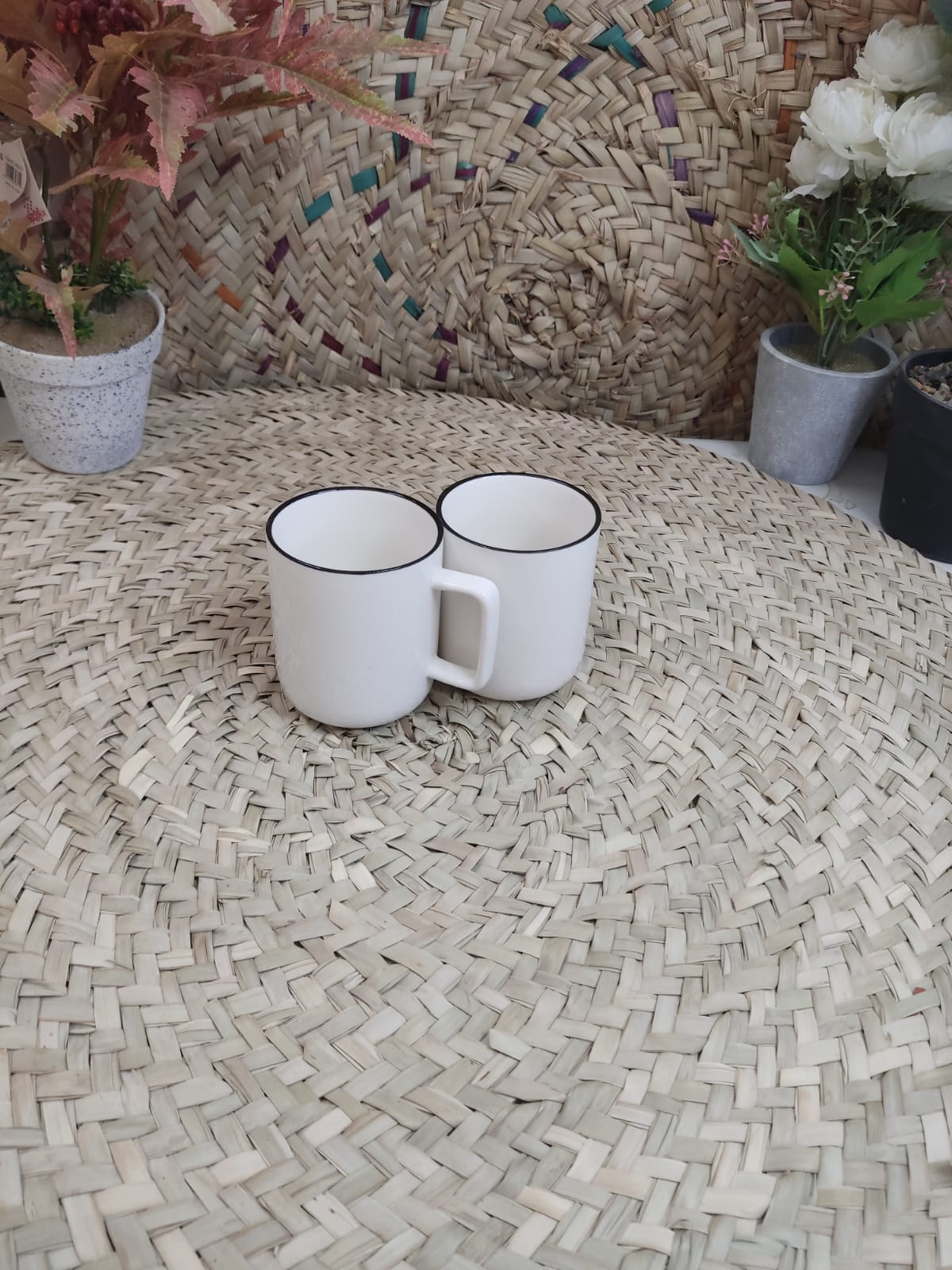 Medium Porcelain Mug – 450ml - Diqqawi Plates