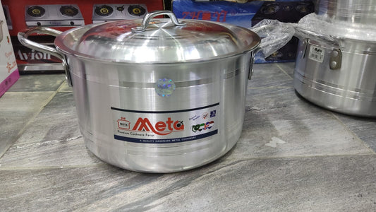 Heavy Aluminium Casserole Pot with Lid - Diqqawi Plates