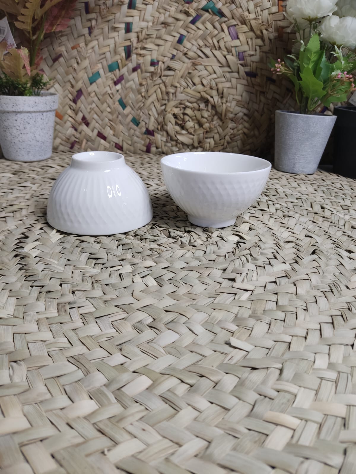 Premium Porcelain Serving Bowl Set – 7 Pieces model B - Diqqawi Plates