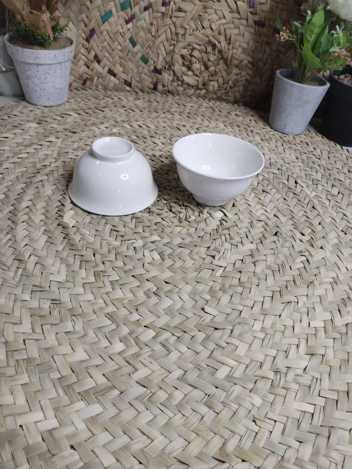 Luxury White Porcelain Serving Set – 7 Pieces - Diqqawi Plates