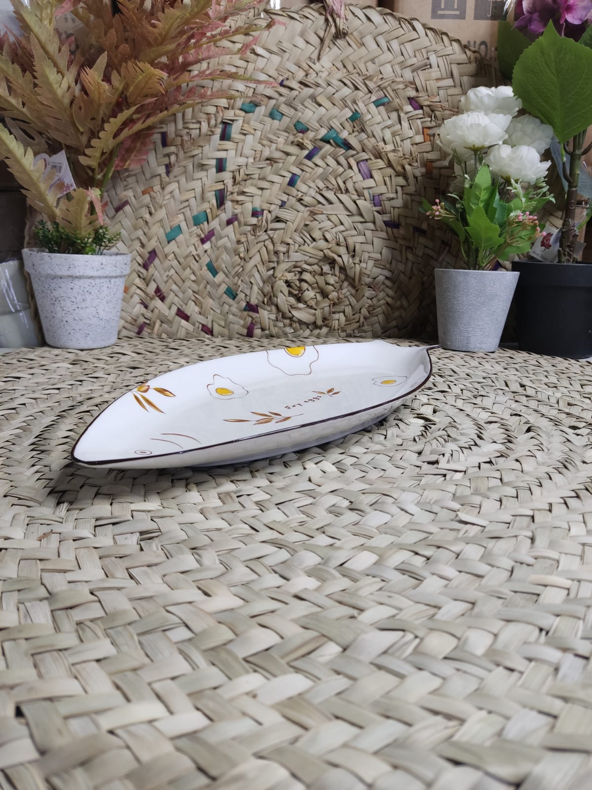 Decorative Large Fish Plate for Multiple purpose - Diqqawi Plates