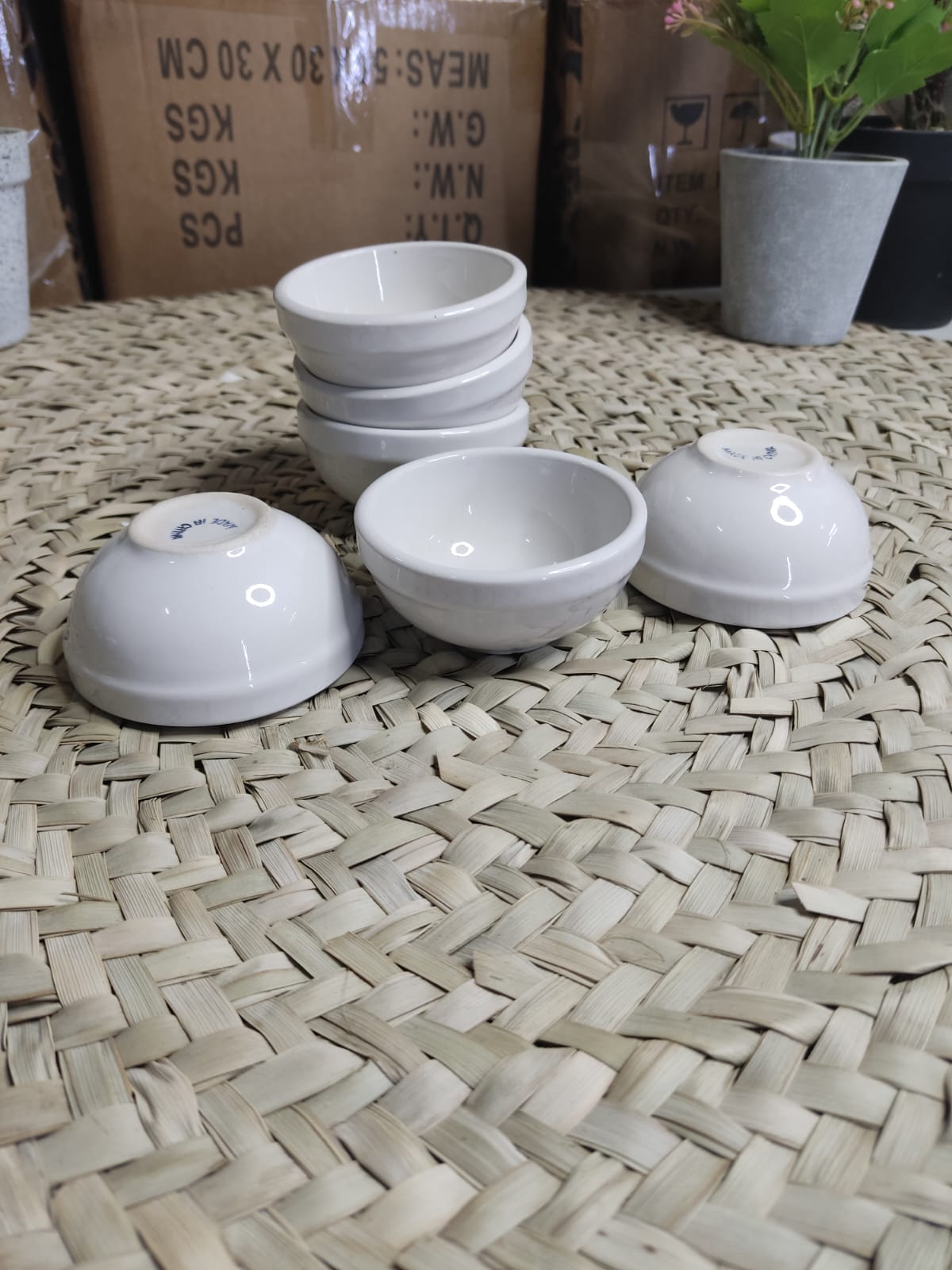 Small Porcelain Bowl for Spice Jam Dips - Diqqawi Plates