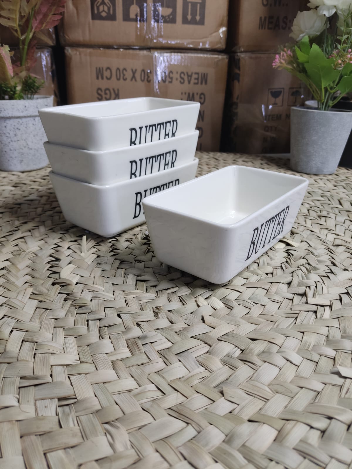 Medium Butter Bowl Container - Diqqawi Plates
