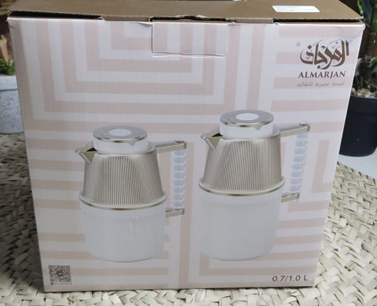 Luxury Vacuum Flask Set - 1L & 0.7L (Pack of 2) - Diqqawi Plates