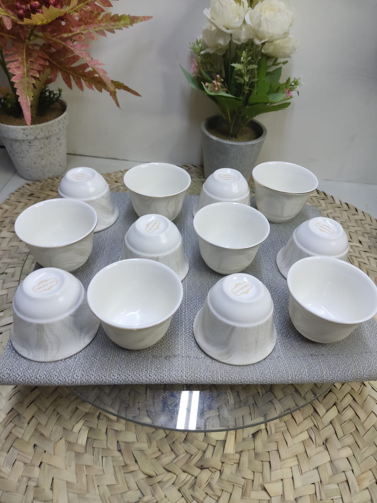 Luxury Arabic Coffee Cup Set of 12