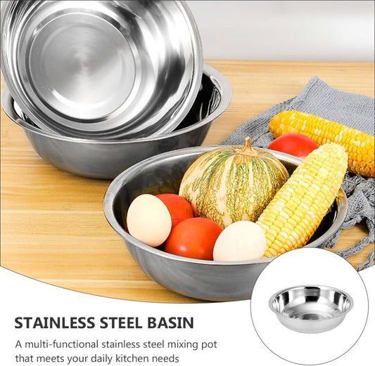 Stainless Steel Multipurpose Basin - Diqqawi Plates