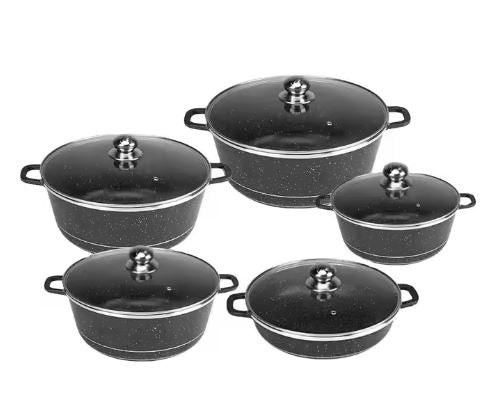 Eco-friendly Nonstick granite casserole - Diqqawi Plates