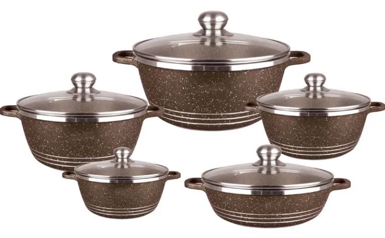 Eco-friendly Nonstick granite casserole - Diqqawi Plates