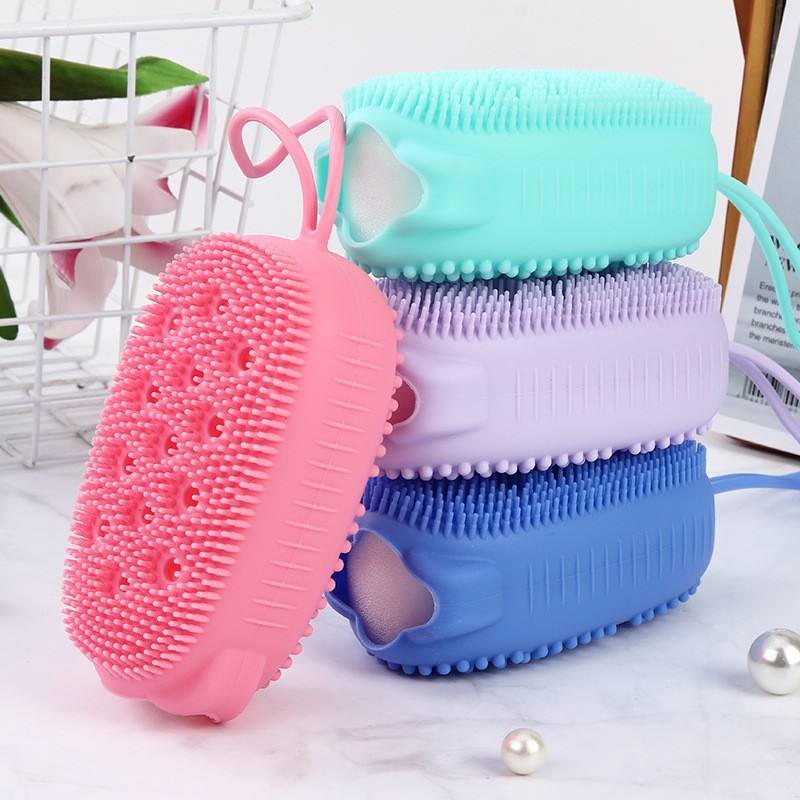 Silicone Bubble Bath Brush - Diqqawi Plates