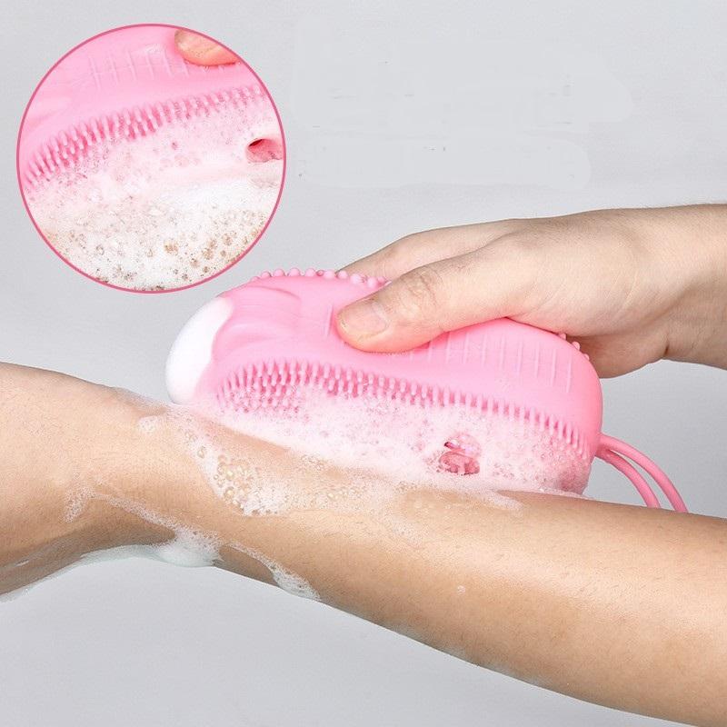 Silicone Bubble Bath Brush - Diqqawi Plates