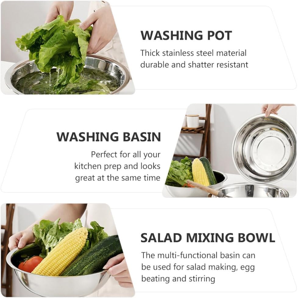 Stainless Steel Multipurpose Basin - Diqqawi Plates