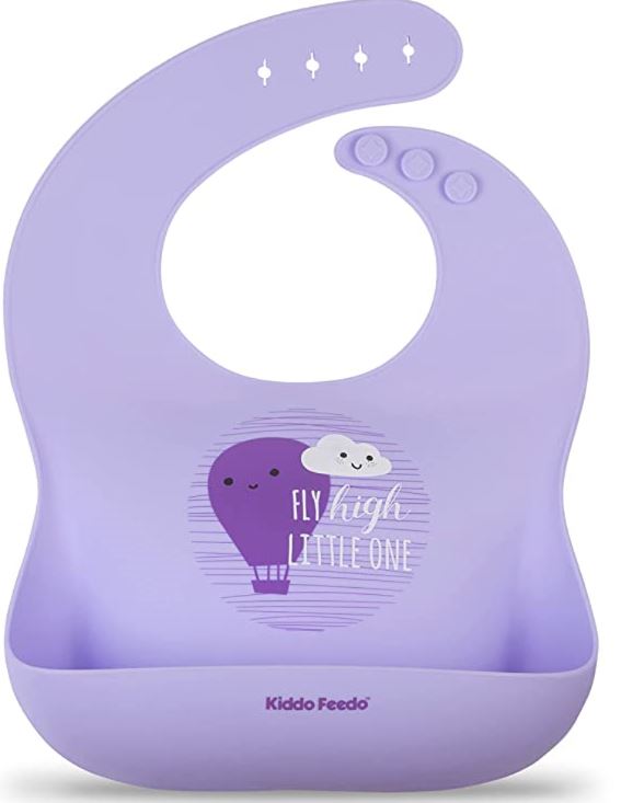 silicone baby bib waterproof for babies and toddlers - Diqqawi Plates