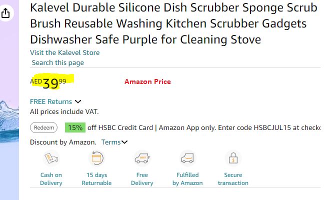 2pcs set Durable Silicone Dish Scrubber Sponge Scrub - Diqqawi Plates