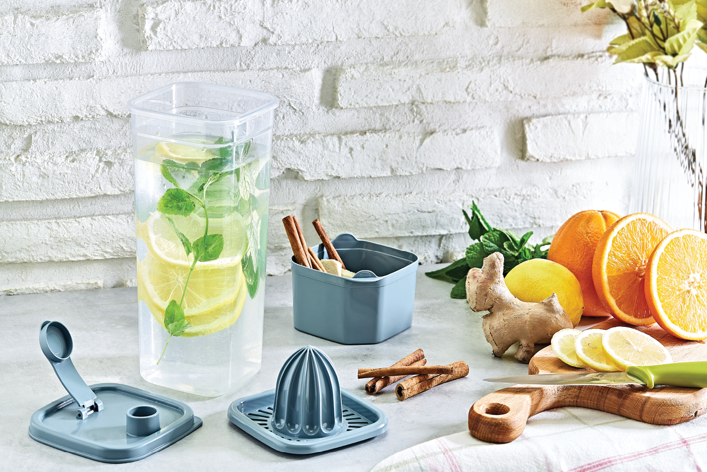 2 in 1 Tower Long Jug - Diqqawi Plates