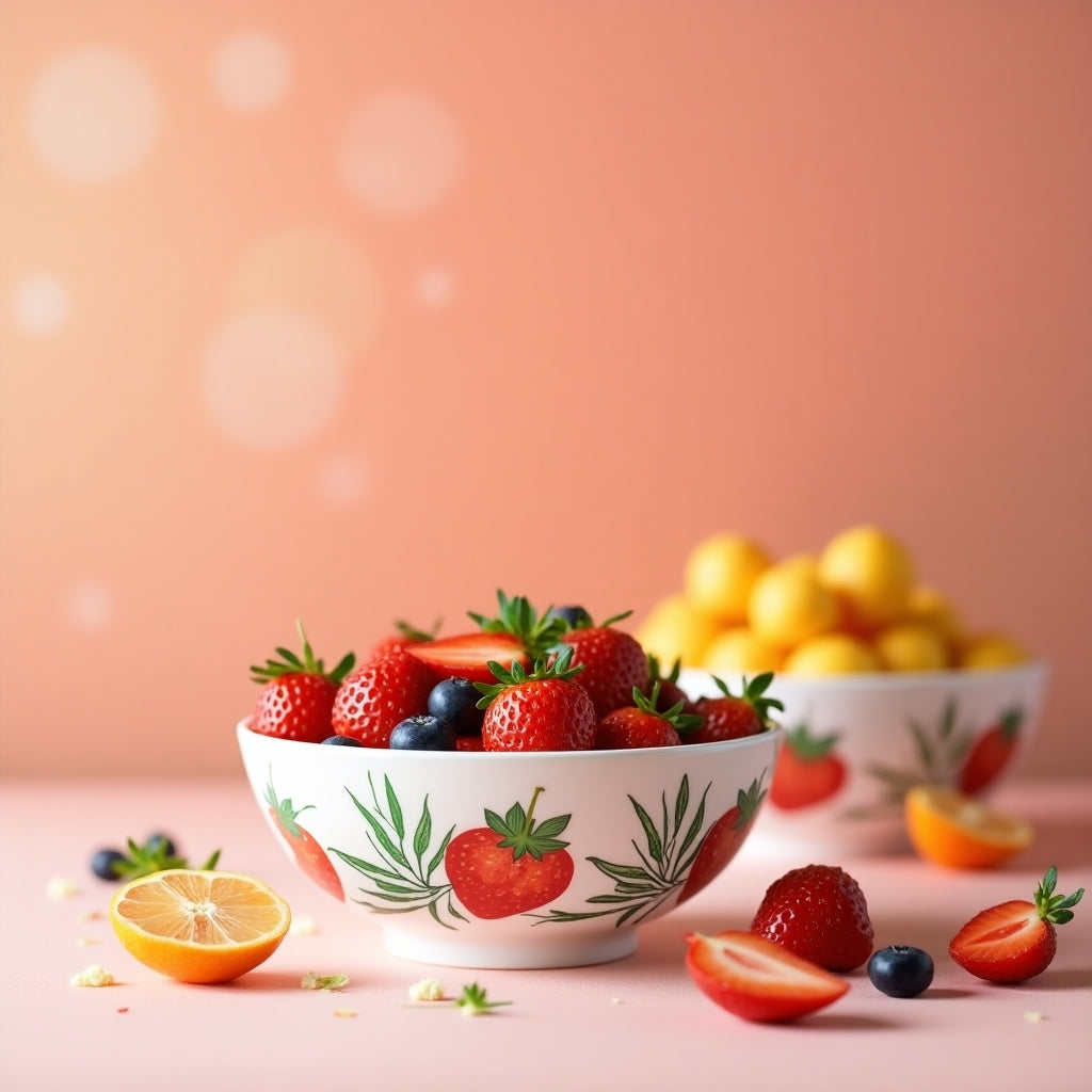 Printed Bowls - Diqqawi Plates