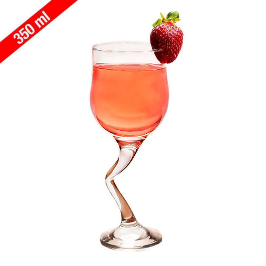350 ml Sun Design Glass Goblet - Diqqawi Plates