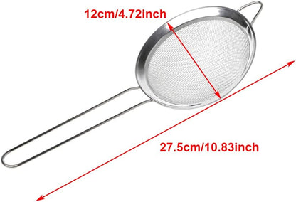 stainless steel strainer Fine Mesh - Diqqawi Plates