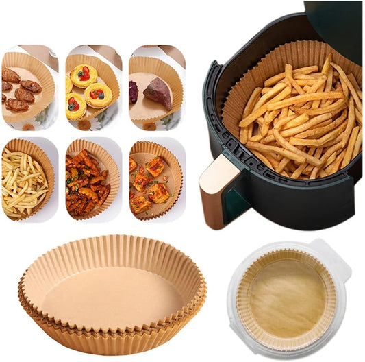 50 pcs Air Fryer Paper Liners - Diqqawi Plates