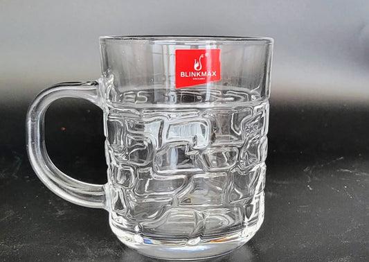 2pcs Glass Tea Cups Coffee Mugs with Handle model 04 - Diqqawi Plates