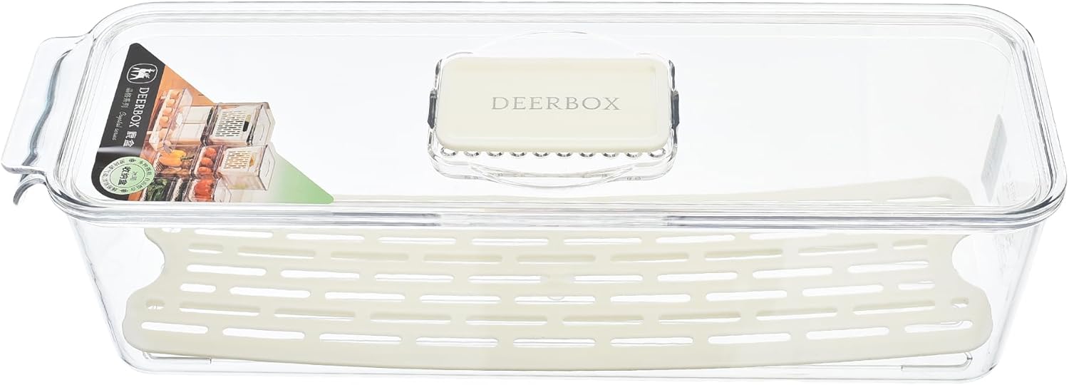 Acrylic Rectangle Fridge Container 2000ml - Diqqawi Plates