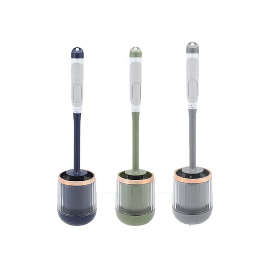 Plastic Long Handle Smart Cleaning Toilet Bowl Brush - Diqqawi Plates