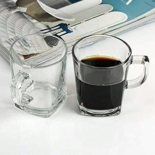 Premium Glass Cappuccino Tea Cup - Styl3 - Diqqawi Plates