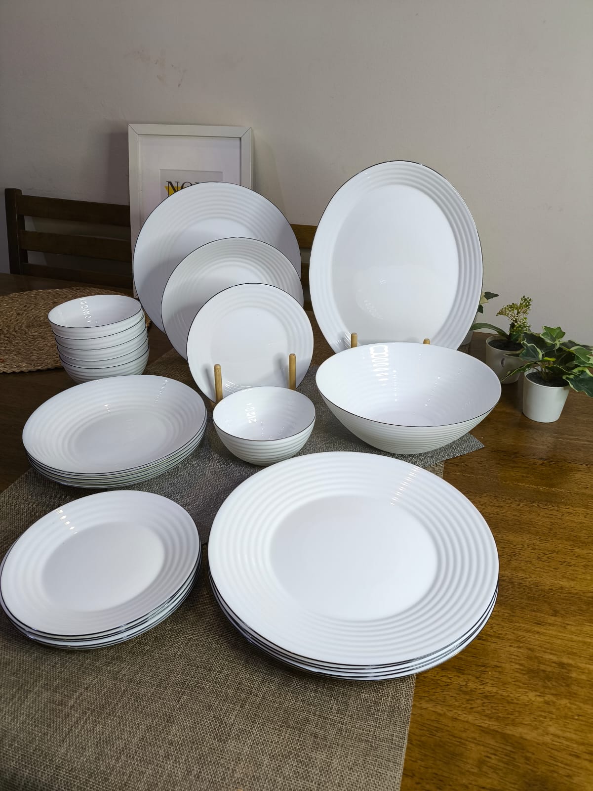 26 pcs Opal Dinner set styl5