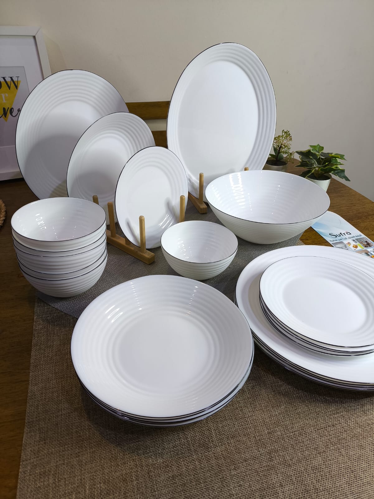 26 pcs Opal Dinner set styl5