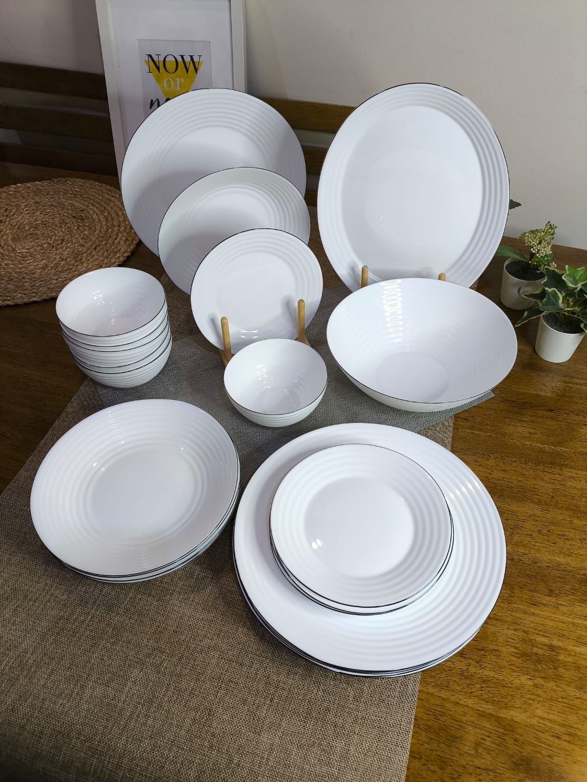 26 pcs Opal Dinner set styl5