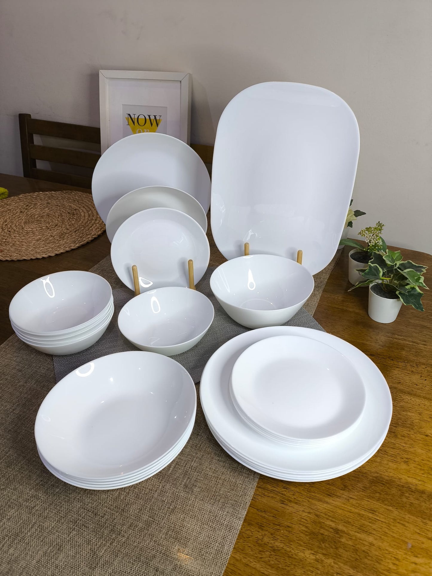 26 pcs Opal Dinner set styl6