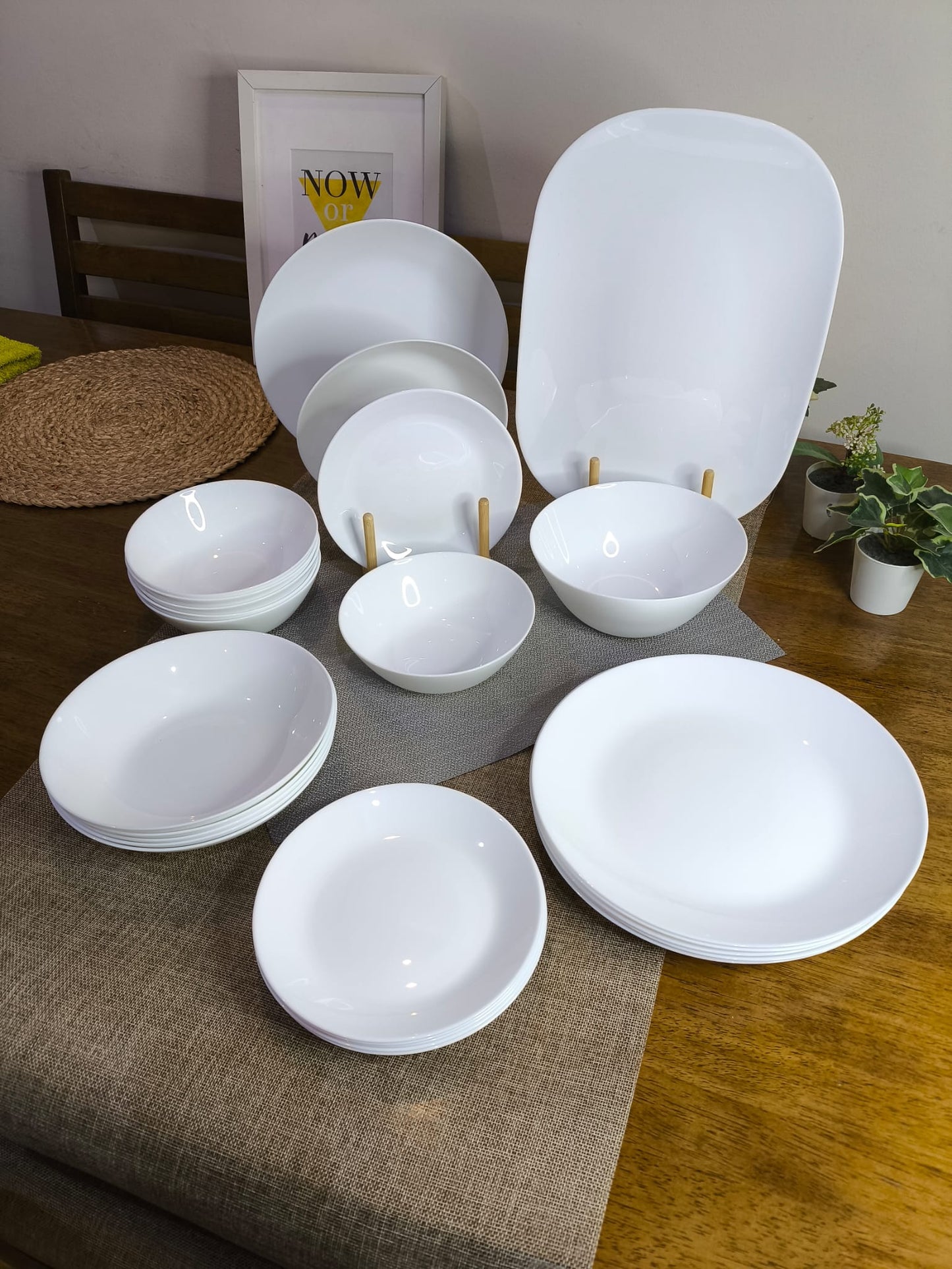 26 pcs Opal Dinner set styl6