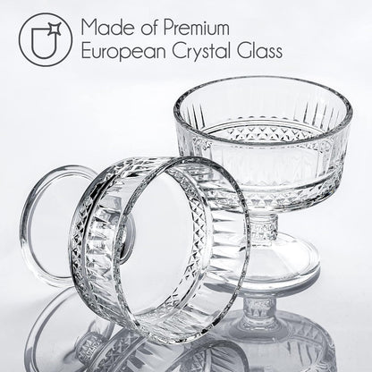 Glass Dessert Bowl 240ml - Diqqawi Plates