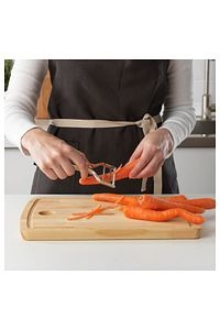 Stainless Steel Gray 12cm Peeler - Diqqawi Plates