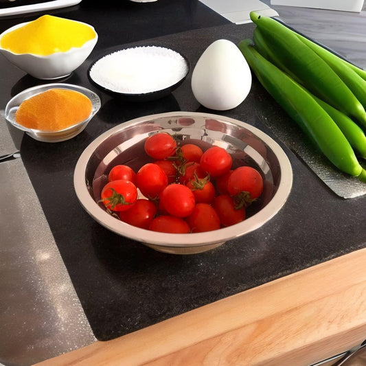 Stainless Steel Mixing Bowl - Diqqawi Plates