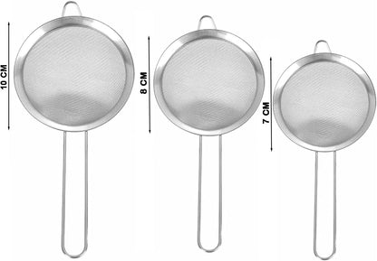 stainless steel strainer Fine Mesh - Diqqawi Plates