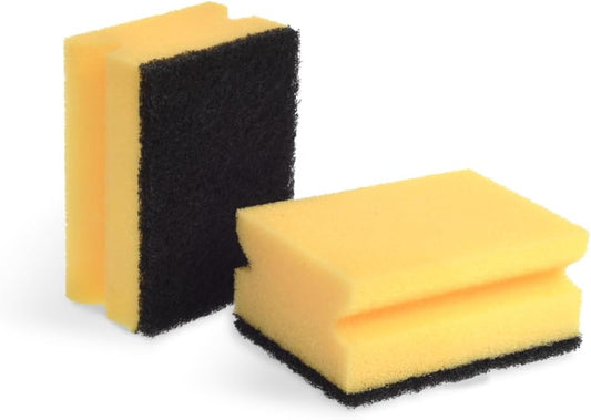 9pcs Groved Sponge Scourer