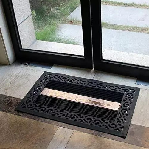 Premium Non-Slip Welcome Door Mat - Diqqawi Plates