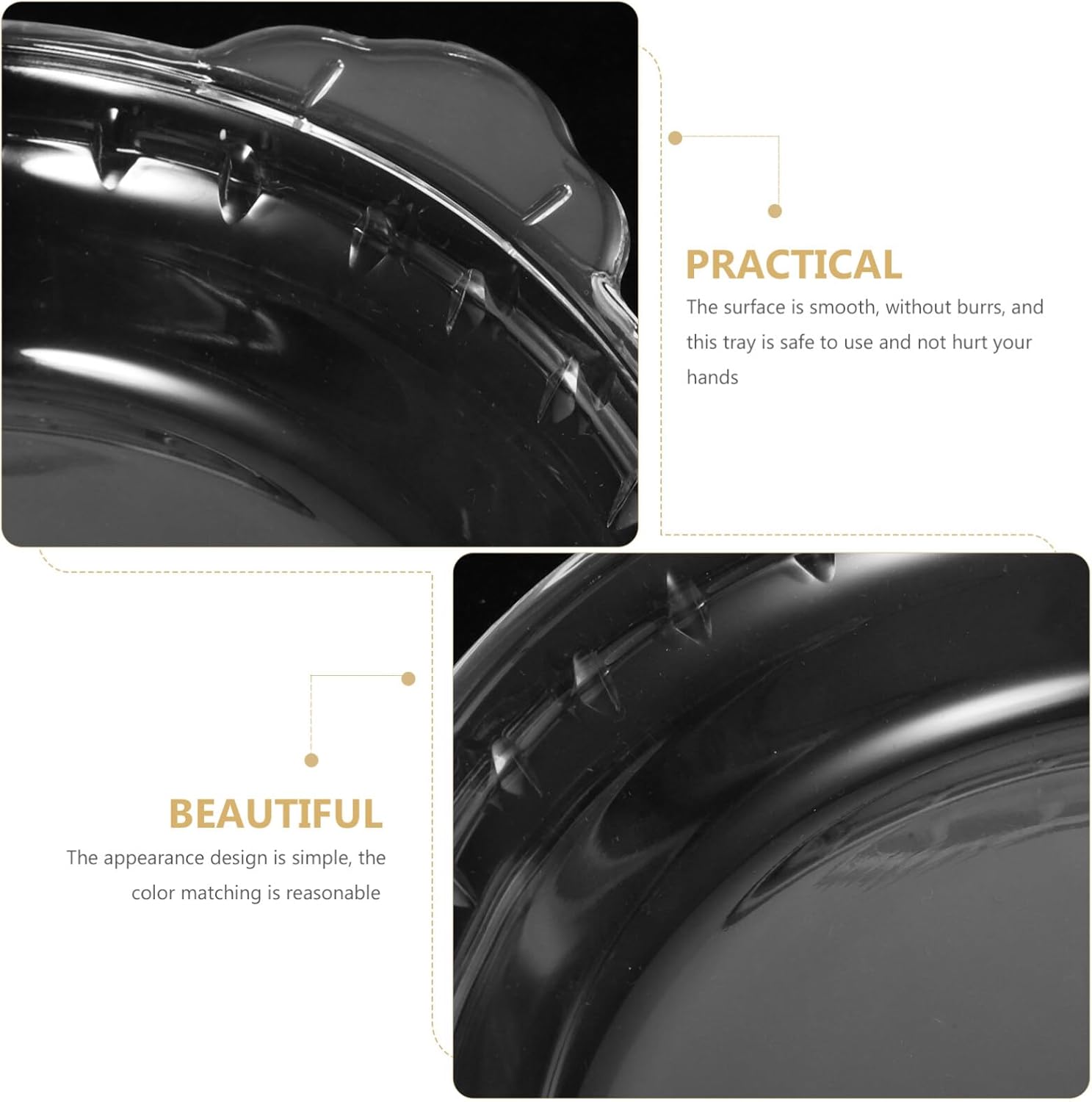 Medium Serving glass dish bowl - Diqqawi Plates