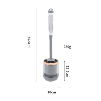 Plastic Long Handle Smart Cleaning Toilet Bowl Brush - Diqqawi Plates