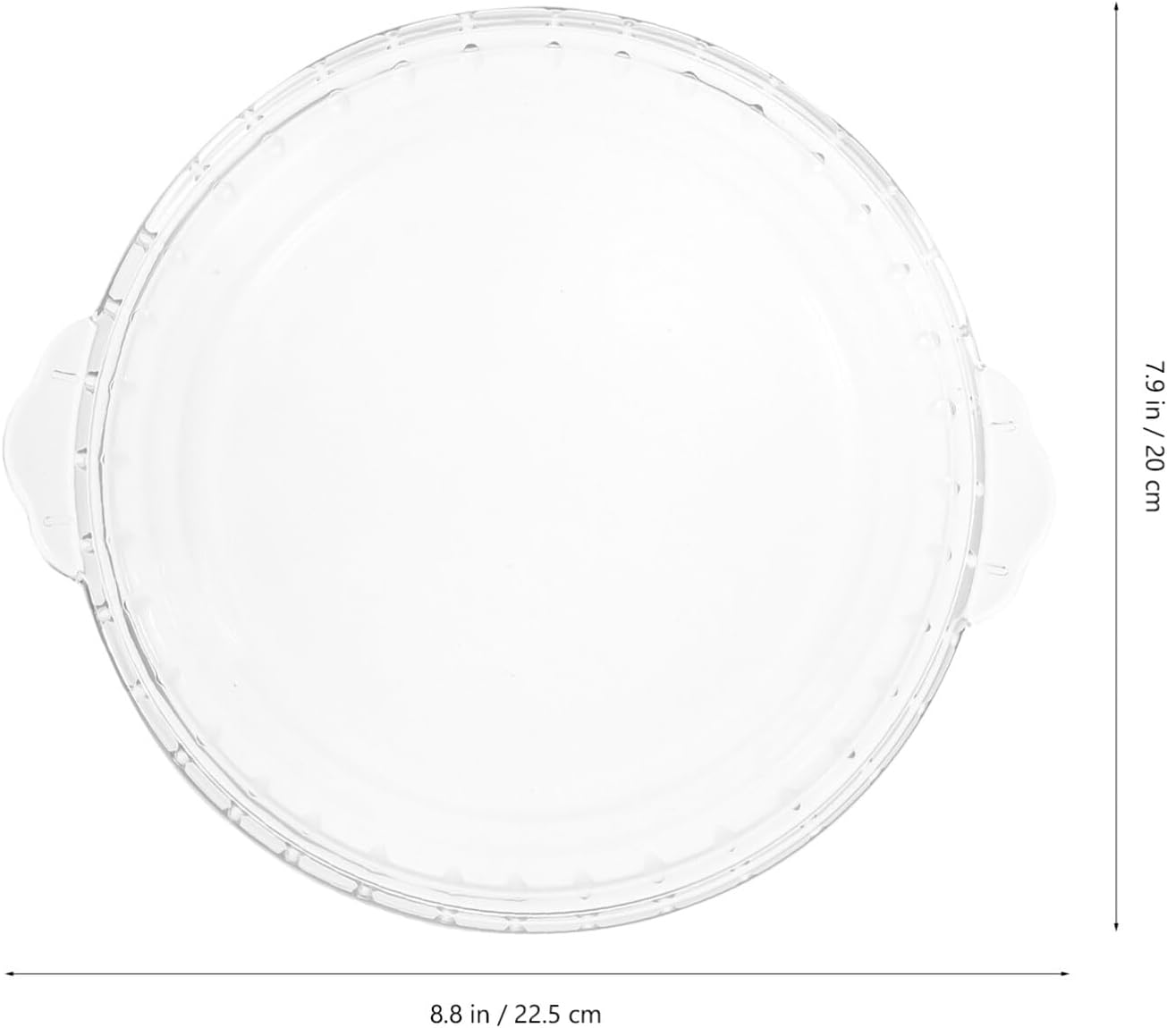 Medium Serving glass dish bowl - Diqqawi Plates