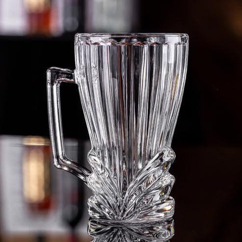 Premium Glass Cappuccino/Tea Cup - Transparent - Diqqawi Plates