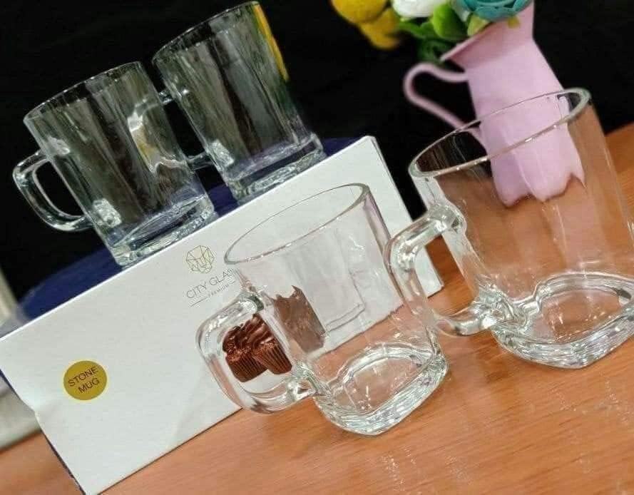 Premium Glass Cappuccino Tea Cup - Styl3 - Diqqawi Plates