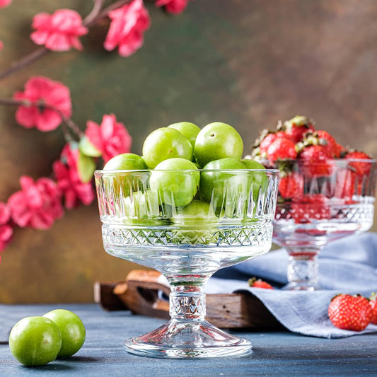 Glass Dessert Bowl 240ml - Diqqawi Plates