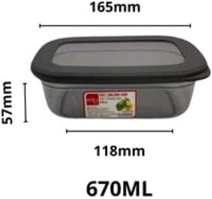 Plastic Food Storage Container - Diqqawi Plates